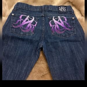 New Rock & Republic dark blue denim jeans Women's size 24 BOGO Bottoms